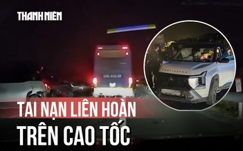 Kinh hoàng vụ tai nạn liên hoàn trên cao tốc Phan Thiết – Dầu Giây