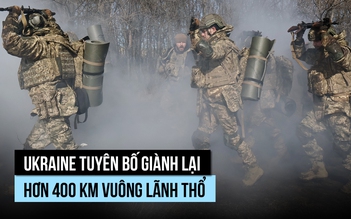 Ukraine nói giành lại 400 km vuông lãnh thổ khi xung đột vượt mốc 4 năm