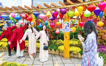 Đường hoa xuân Menas đón hơn 500.000 lượt khách du xuân