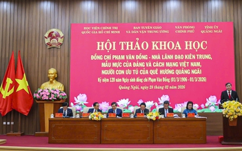 Thủ tướng Phạm Văn Đồng - biểu tượng tận tụy, liêm chính và trí tuệ lỗi lạc