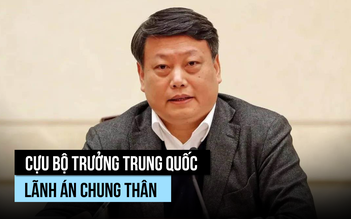 Cựu Bộ trưởng Tư pháp Trung Quốc lãnh án chung thân
