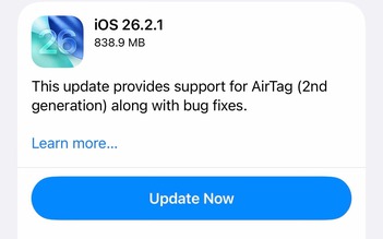Đừng vội lên đời iOS 26.2.1 nếu không muốn iPhone thành 'cục gạch'