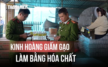 Sản xuất hơn 60.000 lít giấm gạo giả bằng nước và hóa chất