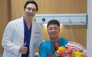 Người hùng U.23 Việt Nam Nguyễn Thái Sơn được phẫu thuật thành công, khi nào trở lại?