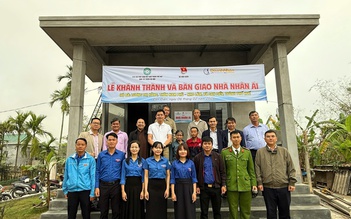 Giải Golf Doanh Nhân Sài Gòn giao nhà nhân ái ở Huế từ nguồn quỹ thiện nguyện