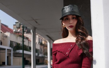 Áo trễ vai phối mũ: Công thức thời trang đang được nhiều cô gái yêu thích