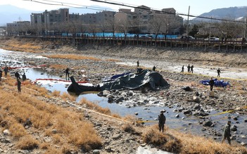 Rơi trực thăng tập trận, 2 quân nhân Hàn Quốc thiệt mạng