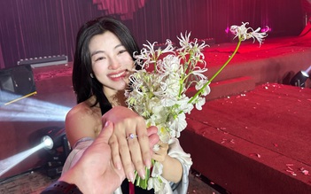 'Nàng thơ' phim 'Em và Trịnh' vừa được bạn trai nhạc trưởng cầu hôn là ai?