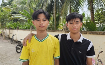 Cặp song sinh gây chú ý mùa tuyển quân 2026: Cùng viết đơn tình nguyện nhập ngũ