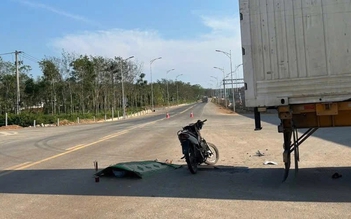 Quảng Trị: Va chạm xe container, 1 người tử vong tại chỗ