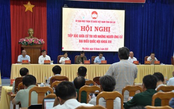 Mang đường hư, kênh mương không thoát nước… gửi gắm các ứng cử viên