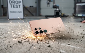 Thả rơi tự do Galaxy S26 Ultra, không cần khung titan vẫn 'sống sót'