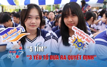 '5 tìm' và '3 yếu tố đưa ra quyết định' khi chọn ngành xét tuyển
