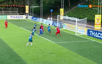 Highlight Trường ĐH Thủy lợi 0-0 Trường ĐH Sư phạm TP.HCM: Tân binh kiên cường giành điểm quý