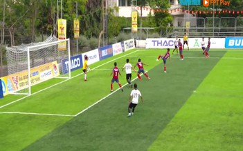 Highlight Trường ĐH Quy Nhơn 1-7 Trường ĐH VH-TT-DL Thanh Hóa: Mưa bàn thắng, ĐKVĐ thẳng tiến tứ kết