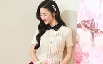 Váy xếp ly, điểm nhấn cho phong cách công sở hiện đại