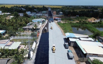 Đường hơn 2.400 tỉ kết nối Đồng Tháp với các tỉnh tăng tốc về đích