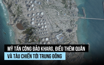 Mỹ đánh đảo Kharg, điều 2.500 lính thủy quân lục chiến tới Trung Đông