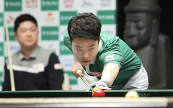 Thần đồng billiards Hàn Quốc vô địch với tiền thưởng 3,5 tỉ đồng, chỉ thua 1 trận trước cơ thủ Việt Nam