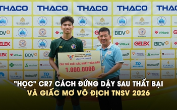 Trung vệ Đà Nẵng thần tượng CR7: ‘Đời sinh viên không có lần thứ 2 như thế này’
