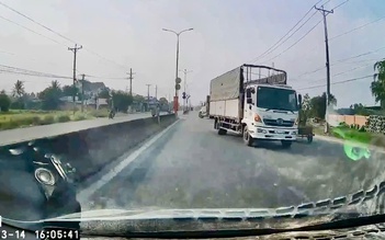 Tài xế xe tải chạy ngược chiều trên quốc lộ, bị phạt 19 triệu đồng