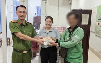 Công an Cần Thơ vận động tài xế trả lại 131 triệu đồng cho người đánh rơi