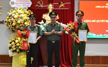 Công an TP.HCM có 2 thủ trưởng cơ quan điều tra mới