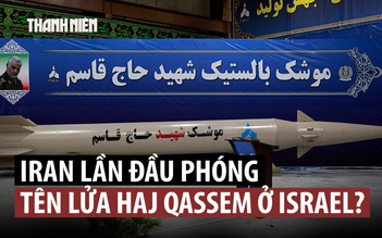 Tên lửa đạn đạo mới của Iran lần đầu tấn công Israel, căn cứ Mỹ