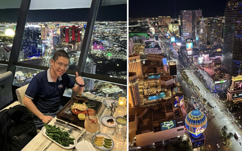 Ăn từ dưới đất lên trên trời ở Las Vegas: Người Việt ở Mỹ trải nghiệm food tour 'đỉnh nóc'