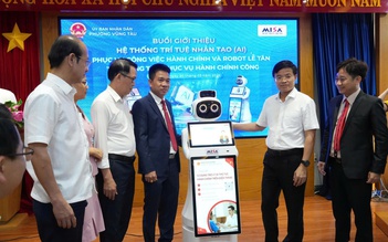 TP.HCM: Rô bốt lễ tân sẽ phục vụ hành chính công ở phường Vũng Tàu