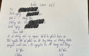 Vợ chồng lập cam kết 'nếu ngoại tình ra đi tay trắng' liệu có đúng?