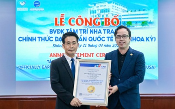 Bệnh viện đa khoa Tâm Trí Nha Trang đạt chuẩn quốc tế AACI