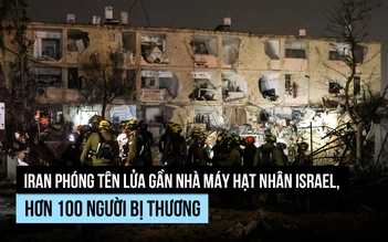 Israel không chặn được tên lửa Iran bắn gần 'cơ sở hạt nhân'