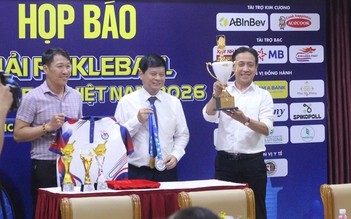 Lần đầu tiên tổ chức giải pickleball cho người làm báo tại Việt Nam 