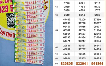 Xổ số miền Nam ngày 24 tháng 3: Khách TP.HCM trúng 14 vé dãy số đẹp 4567