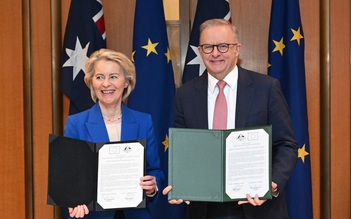Úc - EU đạt thỏa thuận thương mại tự do