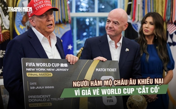 Người hâm mộ châu Âu khiếu nại vì giá vé World Cup đắt 'cắt cổ'