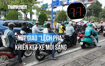 Đường đông phải chờ như đường vắng ở nút giao Mai Chí Thọ, vì sao?