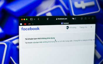 Facebook gặp lỗi tài khoản người dùng không khả dụng