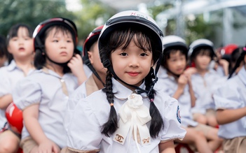 Honda Việt Nam đóng góp tích cực vào tỷ lệ đội mũ bảo hiểm của trẻ em