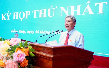 100% đại biểu bầu ông Ngô Chí Cường làm Chủ tịch HĐND tỉnh Đồng Tháp