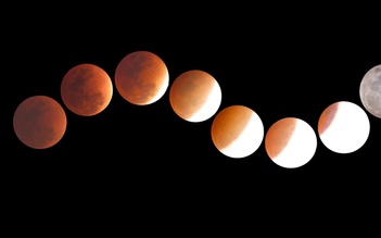 Chiêm ngưỡng ảnh chụp nguyệt thực ở TP.HCM đang gây sốt mạng xã hội