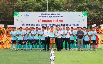 Trường ĐH Nha Trang khánh thành SVĐ, xuất quân dự VCK TNSV THACO cup 2026