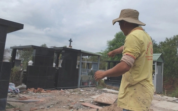 Xã Vĩnh Lộc kiểm tra mua bán đất nông nghiệp làm mồ mả trái phép