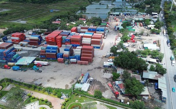 Hàng loạt vi phạm tại các bãi xe tự phát, phường Cát Lái ra quân xử lý