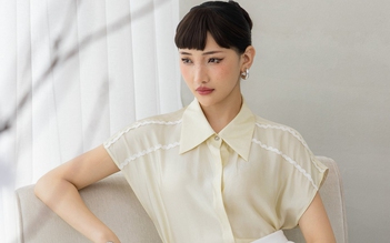 Những mẫu áo đẹp nên phối cùng chân váy xếp ly