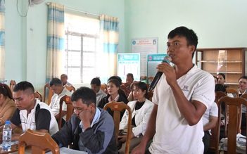 Người miền núi giãi bày nỗi lòng với ứng cử viên