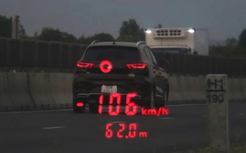 Chạy quá tốc độ trên cao tốc, không giấy đăng ký: Tài xế và chủ xe bị phạt 24,5 triệu
