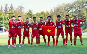Trường ĐH Thủy lợi 3-0 Trường ĐH Svay Rieng: Phô bày sức mạnh