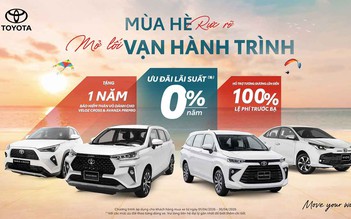 Toyota duy trì sức mua với chương trình ưu đãi lớn trong tháng 4